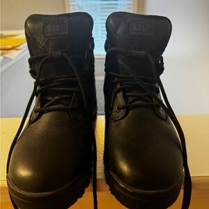 5.11 Tactical Men's Black Leather 019 low Boots